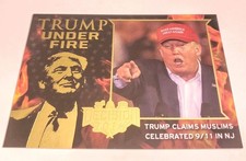 Decyzja 2016 Trump pod ostrzałem złoto #TUF7 twierdzi, że muzułmanie świętowali 9/11 w Nowym Jorku