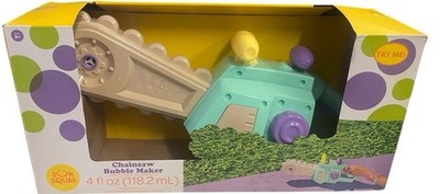 Bubble maker chainsaw SUN SQUAD pretendplay Outdoor Toys Yard Tools BUBBLES New 