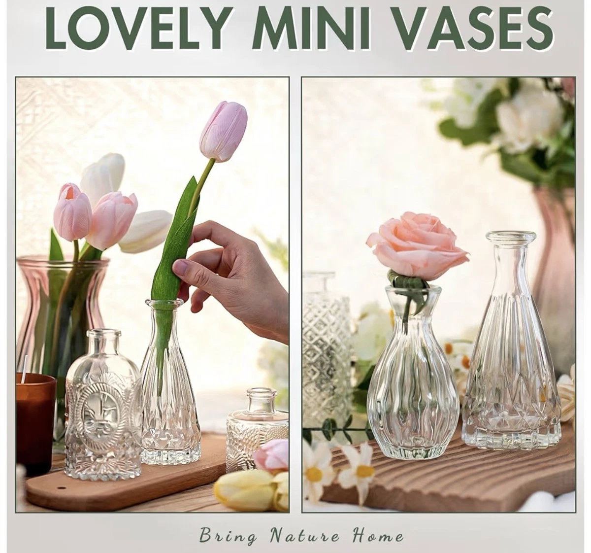Vintage/Retro Glass Vases for sale - eBay