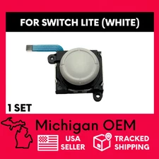 Replacement White 3D Analog Joystick Repair Kit for Nintendo Switch Lite