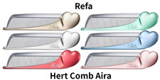 ReFa Heart Comb Aira Folding Bangs Styling Comb ABS Stainless Steel Japan