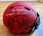 Bucky Irving Signed Tampa Bay Buccaneers Authentic F/S Helmet 'Go Bucs' Fanatics