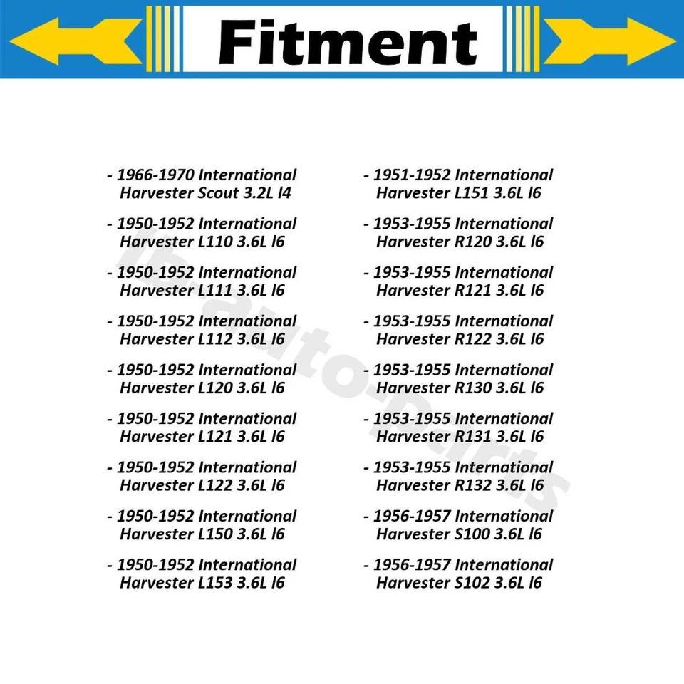2X Manguera de refrigerante inferior superior del radiador para camioneta cosechadora A100 1957-1958 Foto 4 de 4