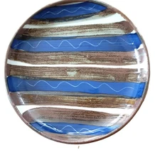 3 Vntg Dansk Scandinavian patterns luncheon/salad plates 3 different patterns