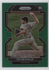 2022 Panini Prizm Green Prizm Reiss Knehr #61 so5