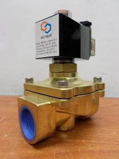 WIC Valve 2BOW-1-24VAC-D-L 1.25” Normally Open Brass Zero Differential Electric