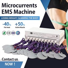 Microcurrent Electric Muscle Massager Body Slim Fat Burning Simulation Machine