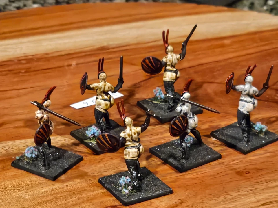 Genial Mini or Not Wrath of Kings House Nasier Pelegarth Warriors pintado x6 JK126 Foto 4 de 4