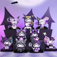 Sanrio Kuromi Blind Box Lucky Divination Anime Figure Toy Gift Decor Model Doll 