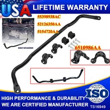 Front Stabilizer Sway Bar Kit For 2011-2018 Ram 1500 4WD 55398938AC 55398938AB