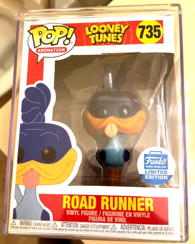 Funko Pop ROADRUNNER (735) FUNKO SHOP EXCLUSIVE-ANIMATION/CARTOONS-TELEVISION