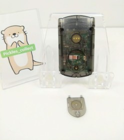 Dreamcast Visual Memory Unit HKT-7000 Smoke Black w/Case Tested Japanese 0922H