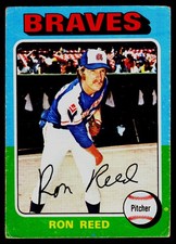 1975 Topps #81 Ron Reed - POOR