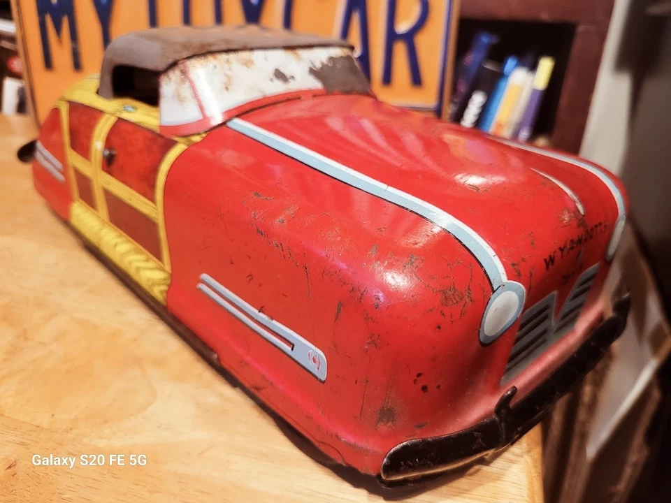 BONITO CONVERTIBLE WY-650 ACERO PRENSADO WY-650 VINTAGE AÑOS 40 GRANDE Foto 4 de 4