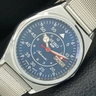 REFURBISHED SEIKO 5 AUTOMATIC 6309A VINTAGE JAPAN MENS BLUE DIAL WATCH a442212-1