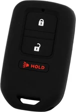 KeyGuardz Keyless Entry Remote Car Smart Key Fob Outer Shell Cover Black 