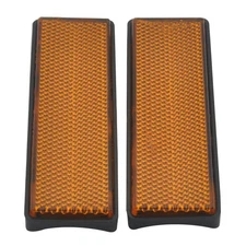 Front Fork Leg Reflective Reflector Yellow For Ducati Monster 821 1200S 1100evo