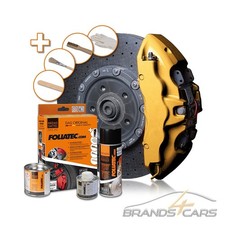 FOLIATEC BREMSSATTEL LACK SET BREMSSATTELLACK BREMSENLACK PRESTIGE GOLD METALLIC