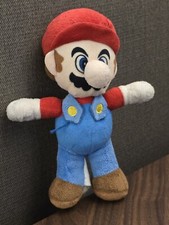 Nintendo Super Mario Brothers 7" Mario Plush Stuffed Toy Free Shipping