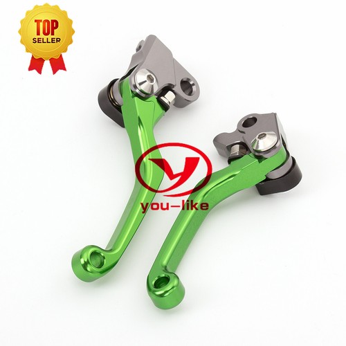 CNC Pivot Brake Clutch Lever For KX65 KX85 KX100 2001 02 03-2021 KX125 2000-2005 - Picture 1 of 16