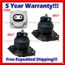 M694 Fits 11-18 Dodge Challenger/12-19 Charger 6.4L Motor & Trans Mount Set 3pc