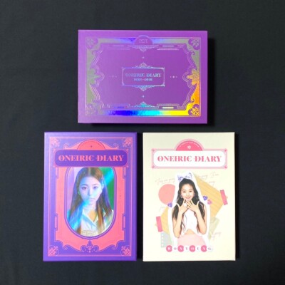 iz*one oneiric diary 3 ver. with Photo cards Wonyoung complete set