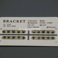 10/20/50 Packs Metal Separable Dental Orthodontic Mini 018/022 Bracket Hook