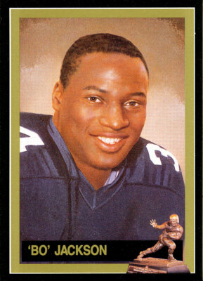 HEISMAN-COLLECTION Bo Jackson RAIDERS Auburn TIGERS