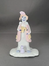 Rare Vintage Artmark Porcelain Clown 5"