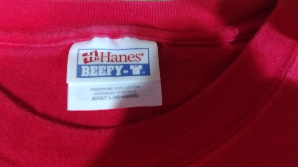 Hanes Ohio State Buckeyes Tostito's Fiesta Bowl Red Long Sleeve Tshirt