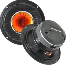 Gravity Warzone WZ65Pi 6.5-Inch Mid-Range + Driver Speakers with Dome Tweeter