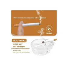 Realistic Fake Cigarette Cigar Real Smoke Prank Party Joke Costume Prop