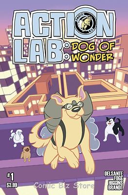 ACTION LAB DOG OF WONDER #1 (2016) 1ST PRINTING  HIGGINS & BRANDT COVER A