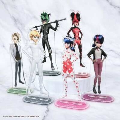 Miraculous Ladybug & Cat Noir Acrylic Stand Shady Bug Japan New | eBay