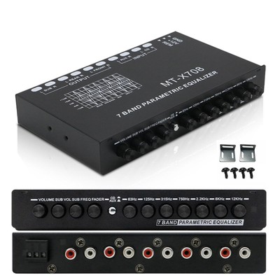 7 Band Equalizer Car Audio 12V Multifunktionaler Car Audio Graphic Equalizer