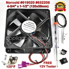 Norcold 619020 632206 RV Refrigerator Fan + ON/OFF Thermostat, Ships TODAY!