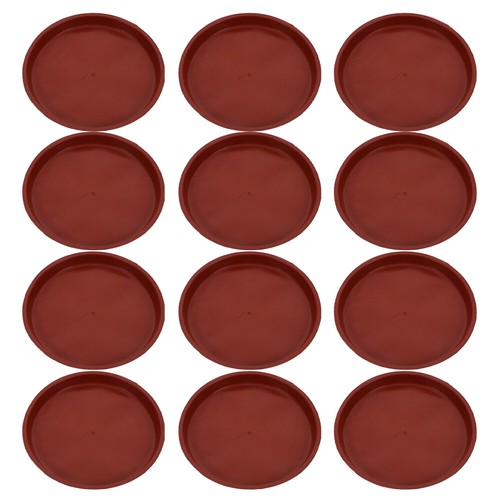20 PCS Plastic Planter Tray Water Trays for Indoor Plants Round Saucer