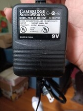 OEM Cambridge Soundworks TEAD-41-090400UT 9V DC Adapter Power Supply TESTS GOOD