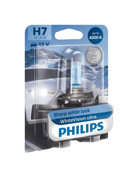 H7 PH-12972WVUB1 PX26D. 12 V 55W. Philips halogen