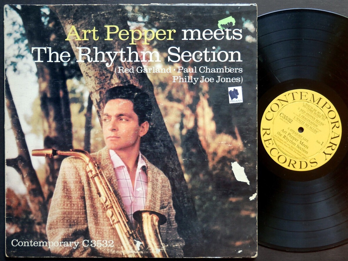 ART PEPPER Meets The Rhythm Section LP CONTEMPORARY C 3532