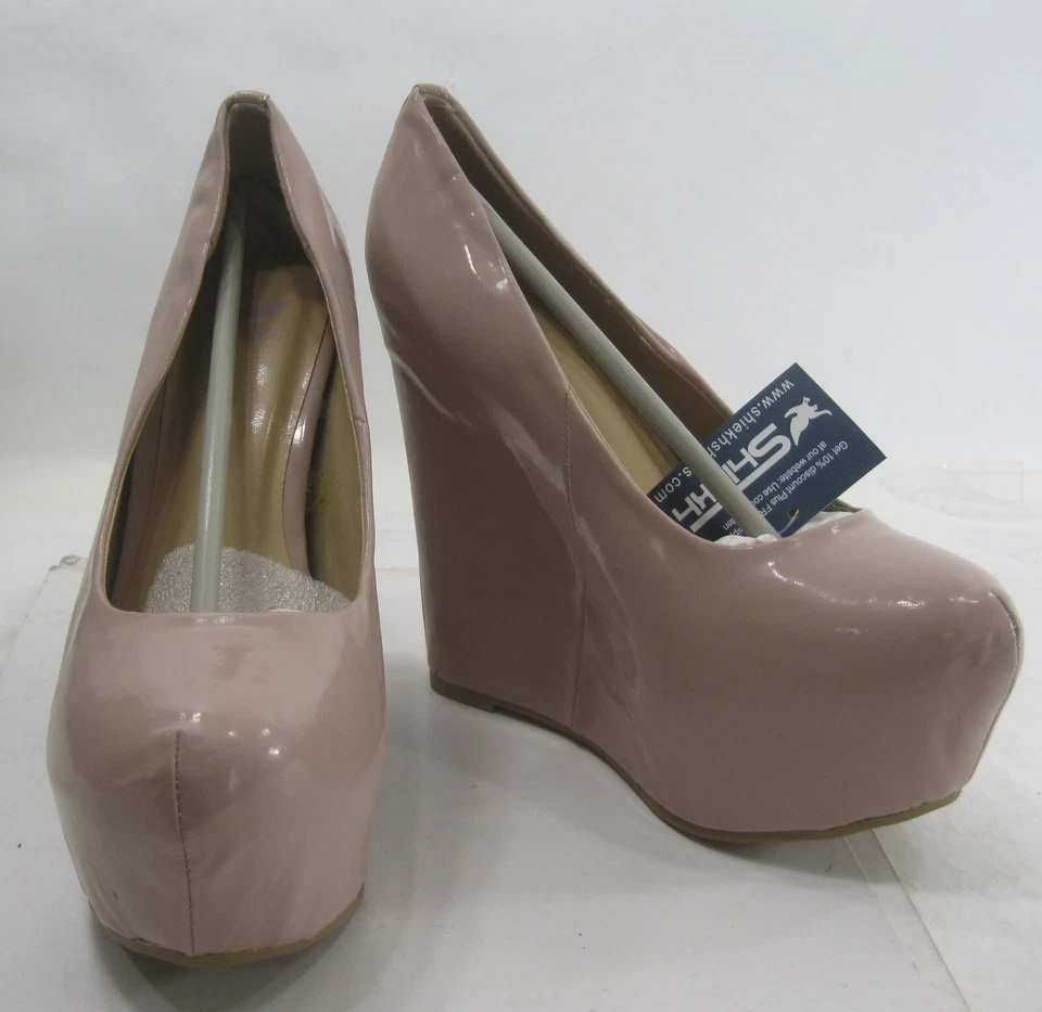 Zapatos SKINTONE 6" Tacón Cuña 2" PLATAFORMA MUJER Talla 8.5 Foto 4 de 4