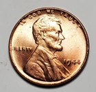 1944 P LINCOLN WHEAT PENNY UNC #C6573