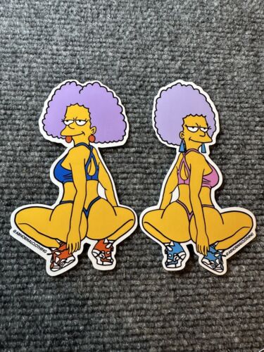 Simpsons Patty And Selma Anaconda Sticker Pack - Afbeelding 1 van 7