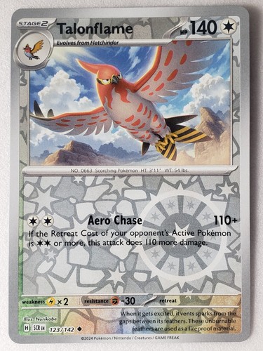 Pokémon Stellar Crown – Lotto Di 25 Carte Reverse Foal Olografiche Autentiche Per Collezionisti