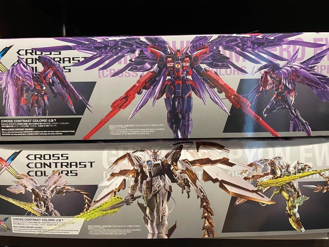 MG 1/100 Wing Gundam Zero EW & Epyon EW Cross Contrast Colors