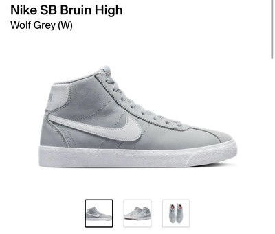 Nike SB Bruin High Wolf Grey-12.5W