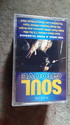 Isaac Hayes,Staple Singers, Booket T etc ''Soul Groove'' 1995 cassette compilation