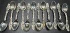 Lily By Whiting/Gorham Set of 12 Sterling Silver Demitasse Sterling Spoons 4 7/8