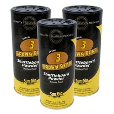 Speed 3 Brown Bear Shuffleboard Wax Medium-Fast Speed for Optimal Contro...