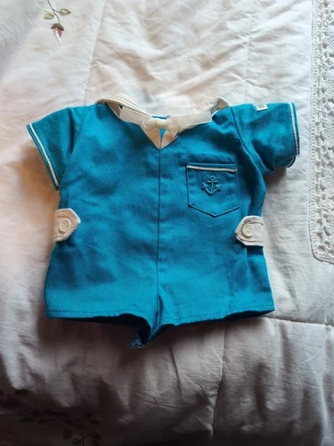 Vintage Blue Cabbage Patch Kids Sailor Suit Coleco Clothes